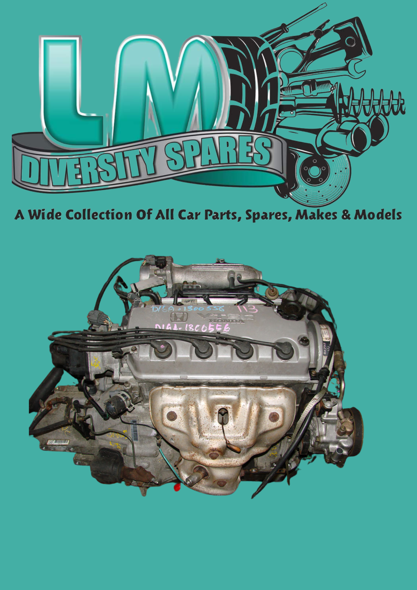 Honda D16W4 Engine