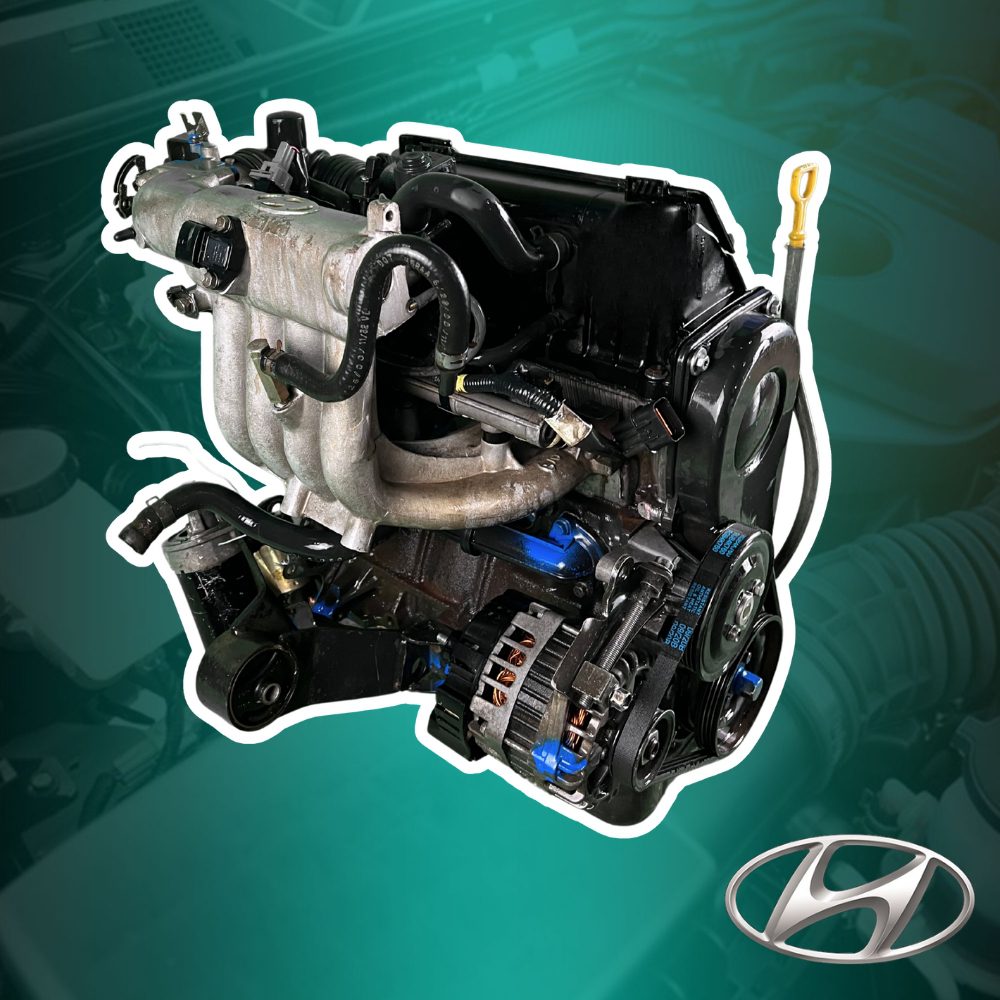 Hyundai 1.1 G4HG (Plastic tapped cover) New shape Engine
