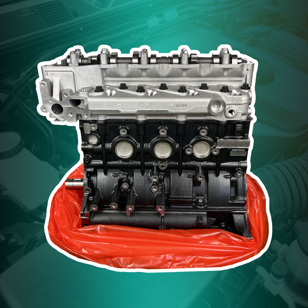 Mitsubishi 4M40 2.5 Turbo, Head & Block (New Crate Engine)