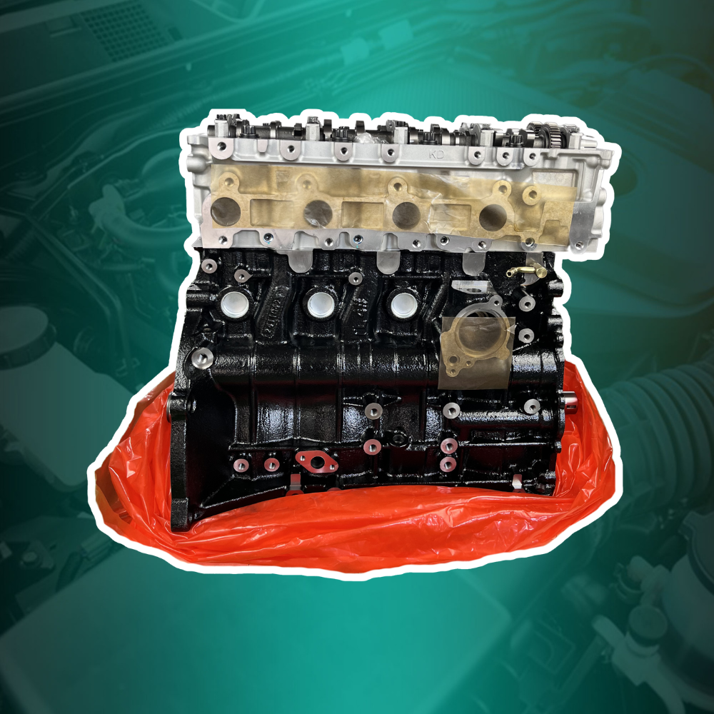 Toyota 1KD 3L Head & Block (New Crate Engine)